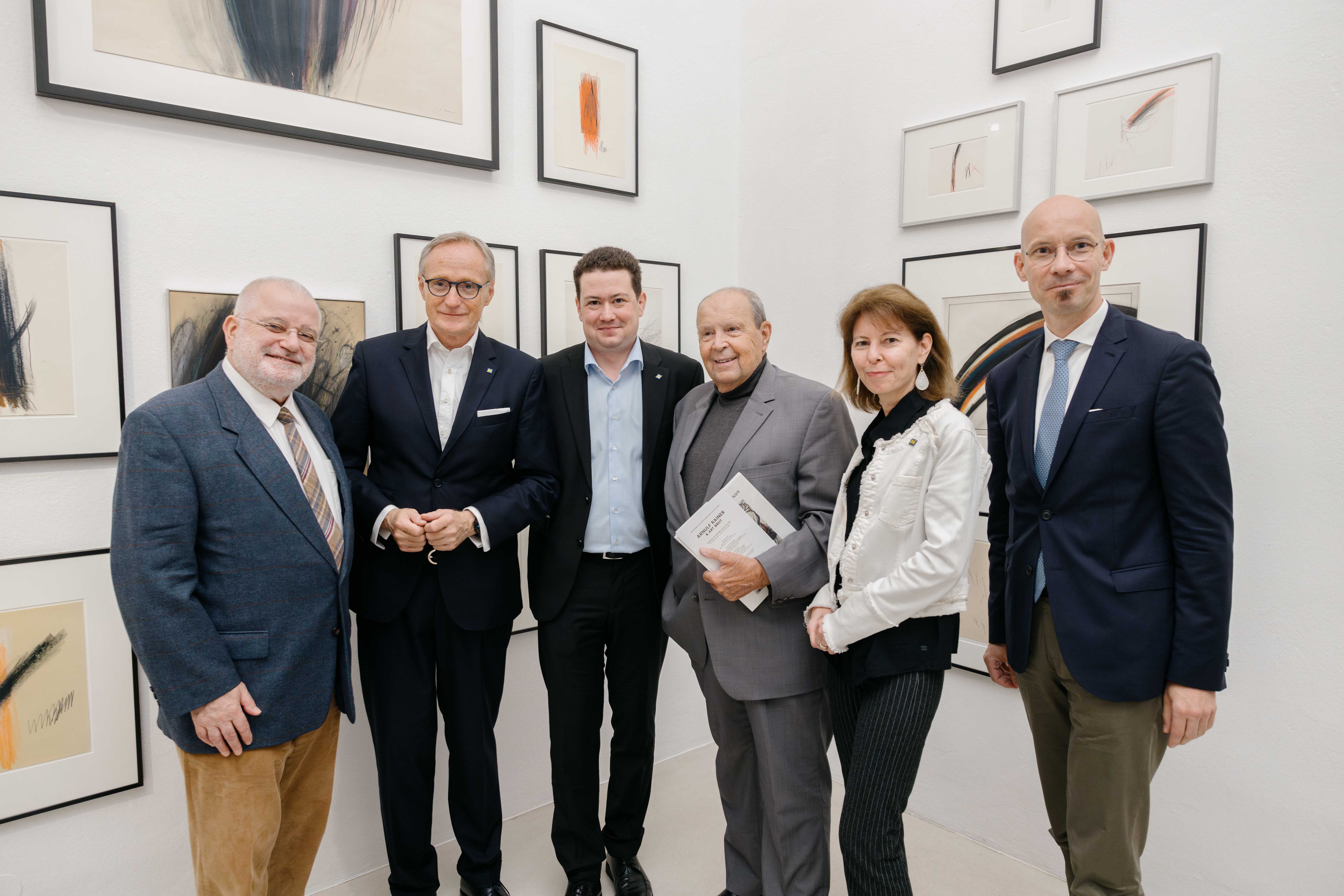 Eröffnung Arnulf Rainer und Art Brut